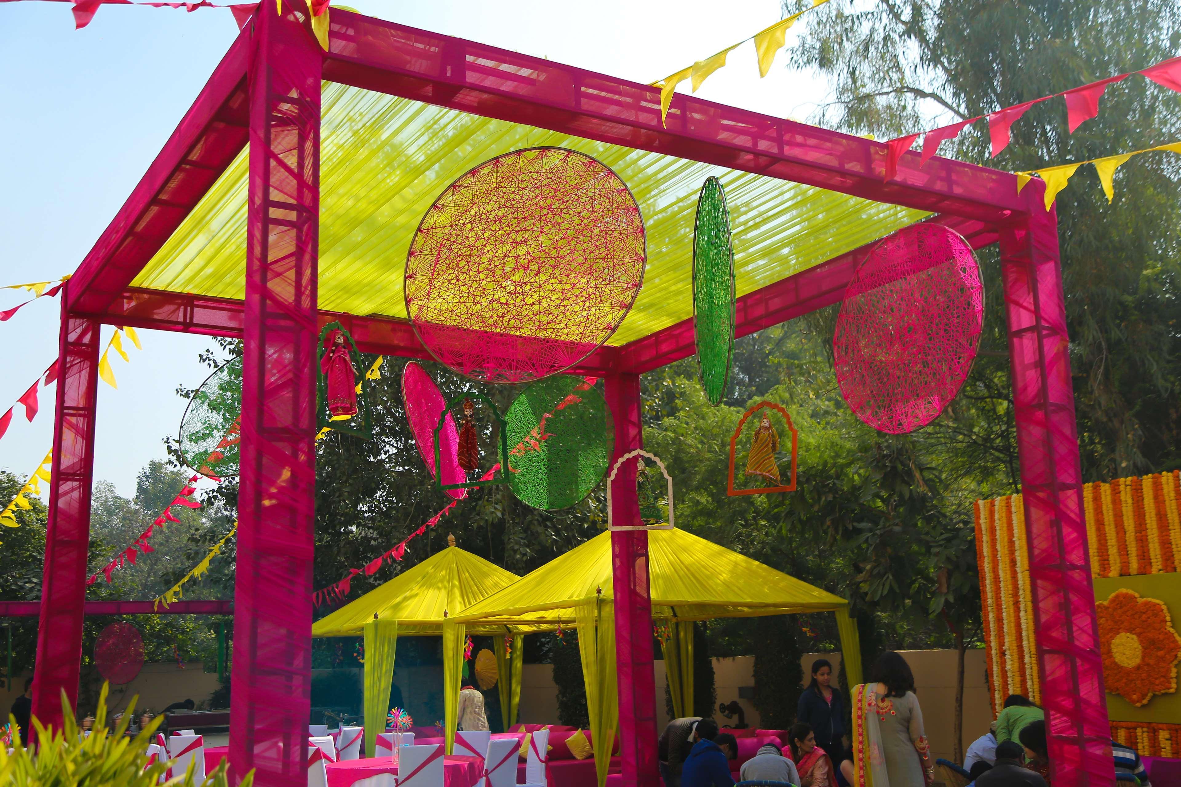 Hyatt Place Gurgaon Udyog Vihar Экстерьер фото A tent at a wedding in India