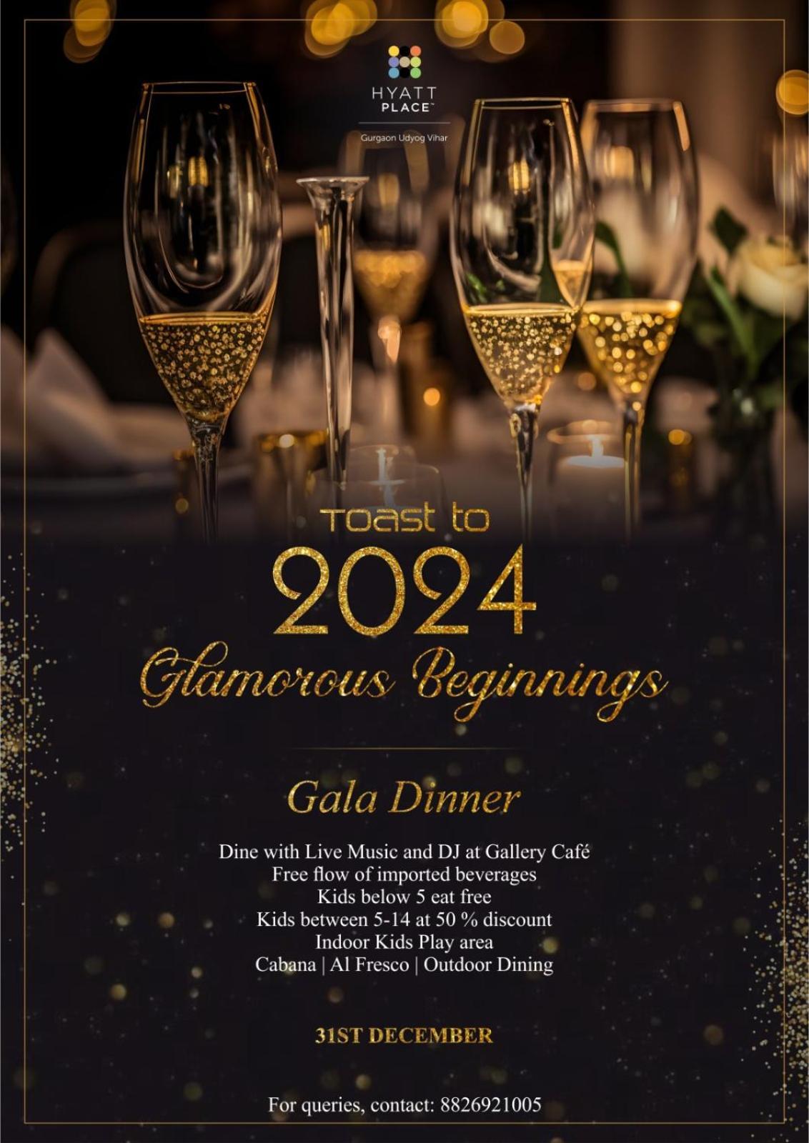 Hyatt Place Gurgaon Udyog Vihar Экстерьер фото New Year's Eve Gala Dinner at Gallery Cafe