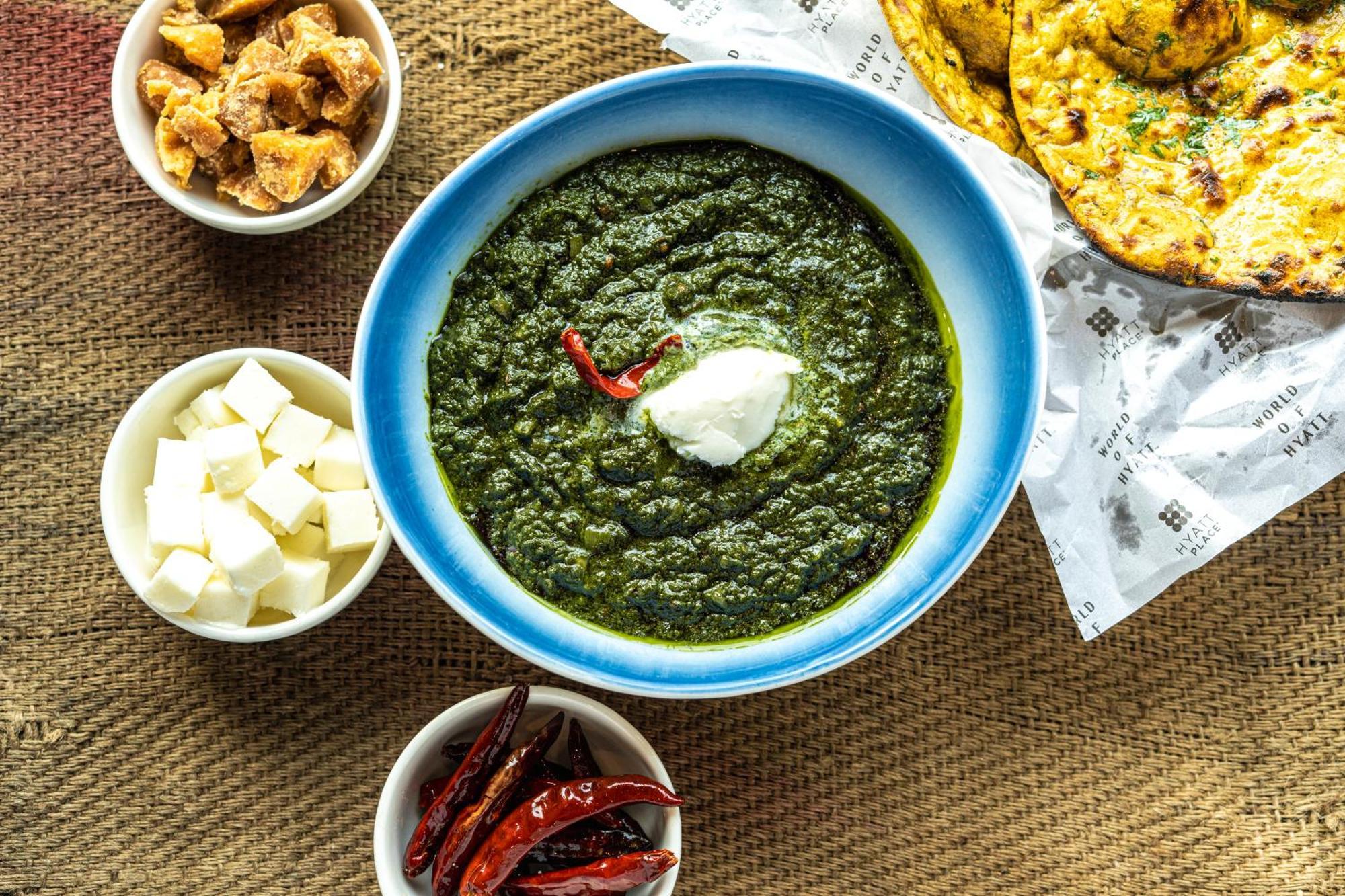 Hyatt Place Gurgaon Udyog Vihar Экстерьер фото Palak paneer